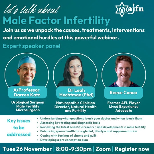 male infertility webinar ajfn